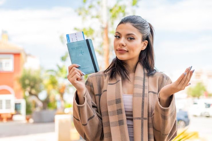 Family in a new country